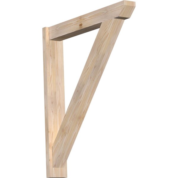 Ekena Millwork Traditional Slat Smooth Outlooker, Douglas Fir, 5 1/2"W x 34"D x 40"H OUT06X34X40TRA06SDF - main
